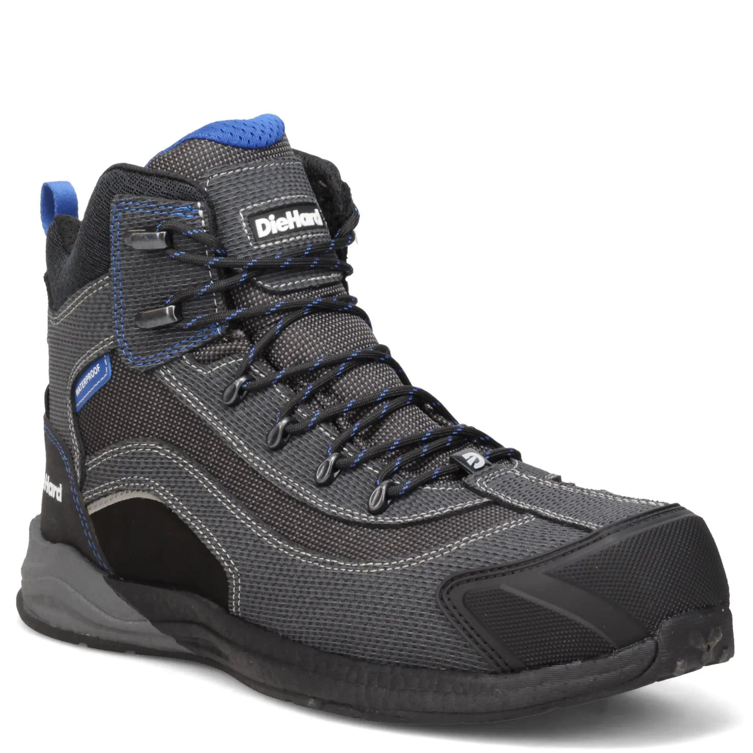Boots*DieHard Men's , Lemans CT Waterproof Work Boot Gray