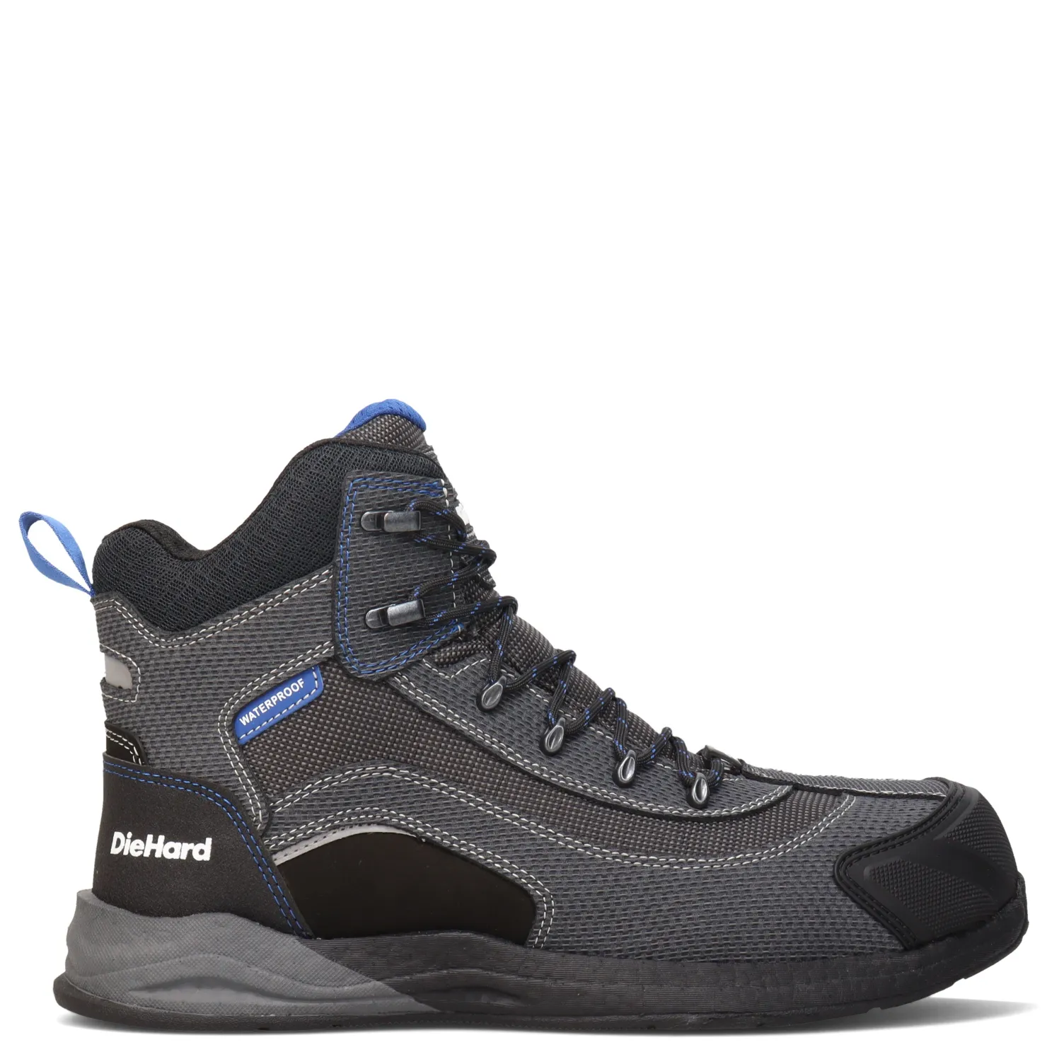 Boots*DieHard Men's , Lemans CT Waterproof Work Boot Gray