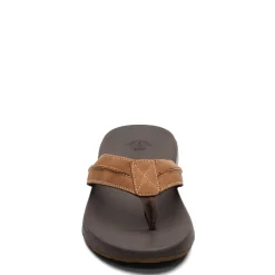 Sandals*Dockers Men's , Freddy Flip Flop Sandal Tan
