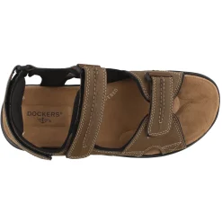 Sandals*Dockers Men's , Newpage Sandal Dark Tan