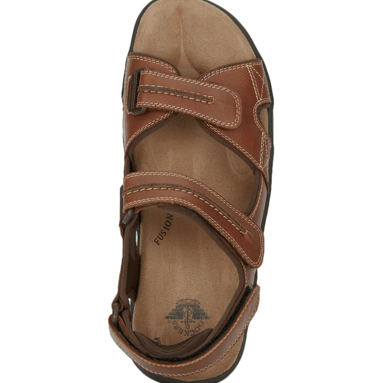 Sandals*Dockers Men's , Newpage Sandals Rust