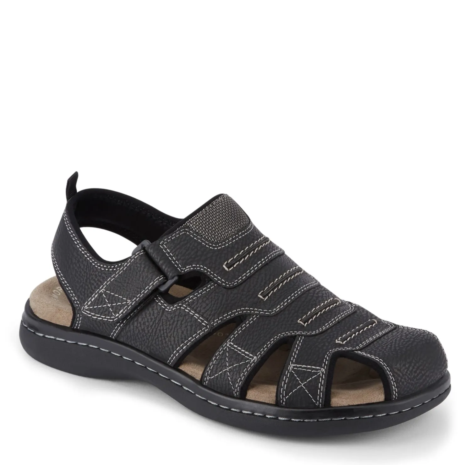 Sandals*Dockers Men's , Searose Sporty Sandal Black