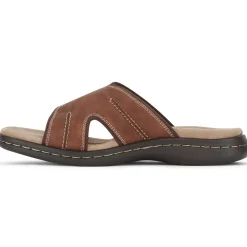 Slides*Dockers Men's , Sunland Slide Sandal Rust