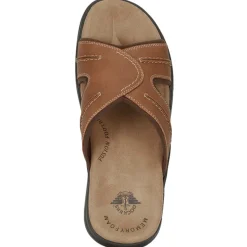 Slides*Dockers Men's , Sunland Slide Sandal Rust