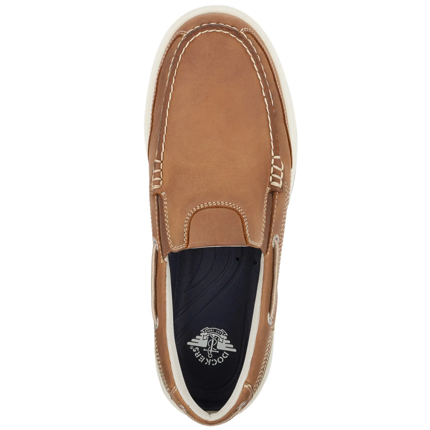 Boat Shoes*Dockers Men's , Tiller Boat Shoe Tan