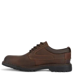 Oxfords*Dockers Men's , Warden Rugged Oxford Red Brown