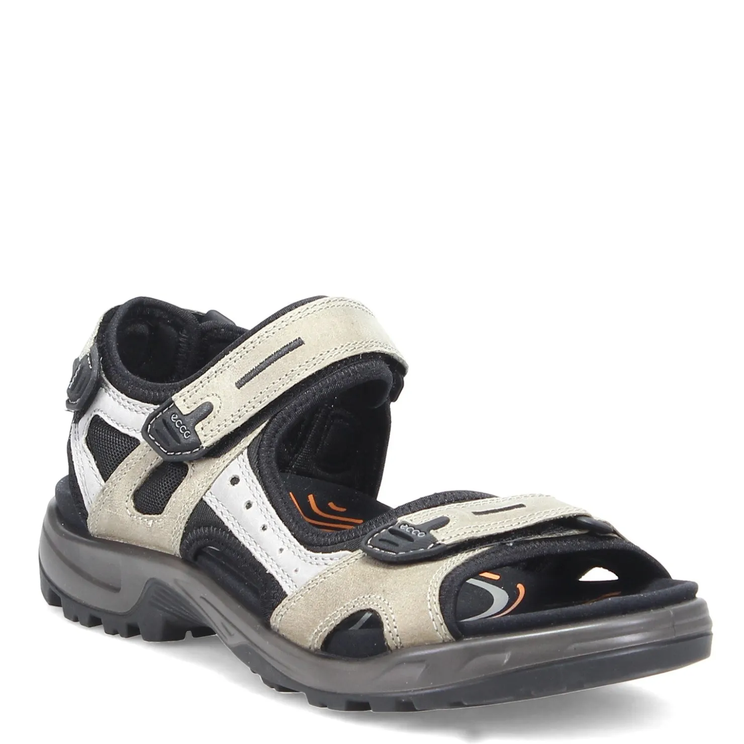 Sandals*ECCO Men's , Yucatan Sandal Grey Multi