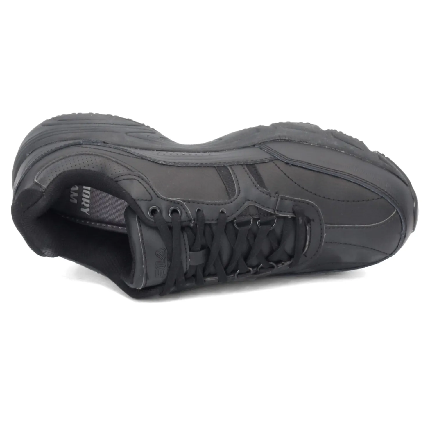 Sneakers & Athletics*Fila Men's , Memory Workshift Slip Resistant Composite Toe Work Shoe Black