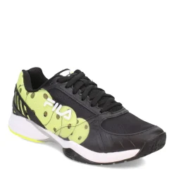 Court*Fila Men's , Volley Zone Pickleball Shoe Black/White/Sfty
