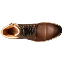 Boots*Florsheim Men's , Chalet Cap Toe Boot Brown Crazy Horse