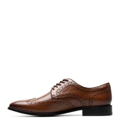 Dress*Florsheim Men's , Conetta Wingtip Oxford Cognac