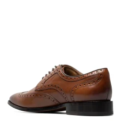 Dress*Florsheim Men's , Conetta Wingtip Oxford Cognac