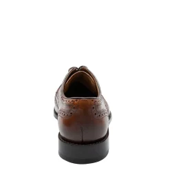 Dress*Florsheim Men's , Conetta Wingtip Oxford Cognac