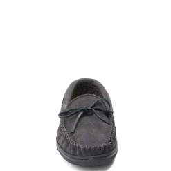 Slippers*Florsheim Men's , Cozzy Moc Toe Slipper Gray