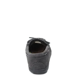 Slippers*Florsheim Men's , Cozzy Moc Toe Slipper Gray