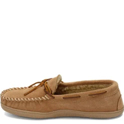 Slippers*Florsheim Men's , Cozzy Moc Toe Slipper Sand