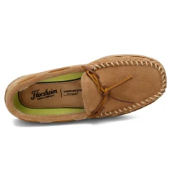 Slippers*Florsheim Men's , Cozzy Moc Toe Slipper Sand