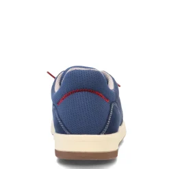 Sneakers & Athletics*Florsheim Men's , Crossover Lace Slip-On Sneaker Navy