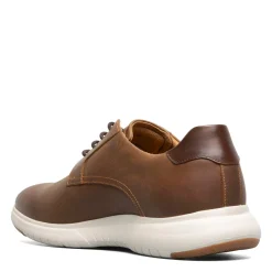 Oxfords*Florsheim Men's , Dash Plain Toe Oxford Brown Crazyhorse W/White Sole