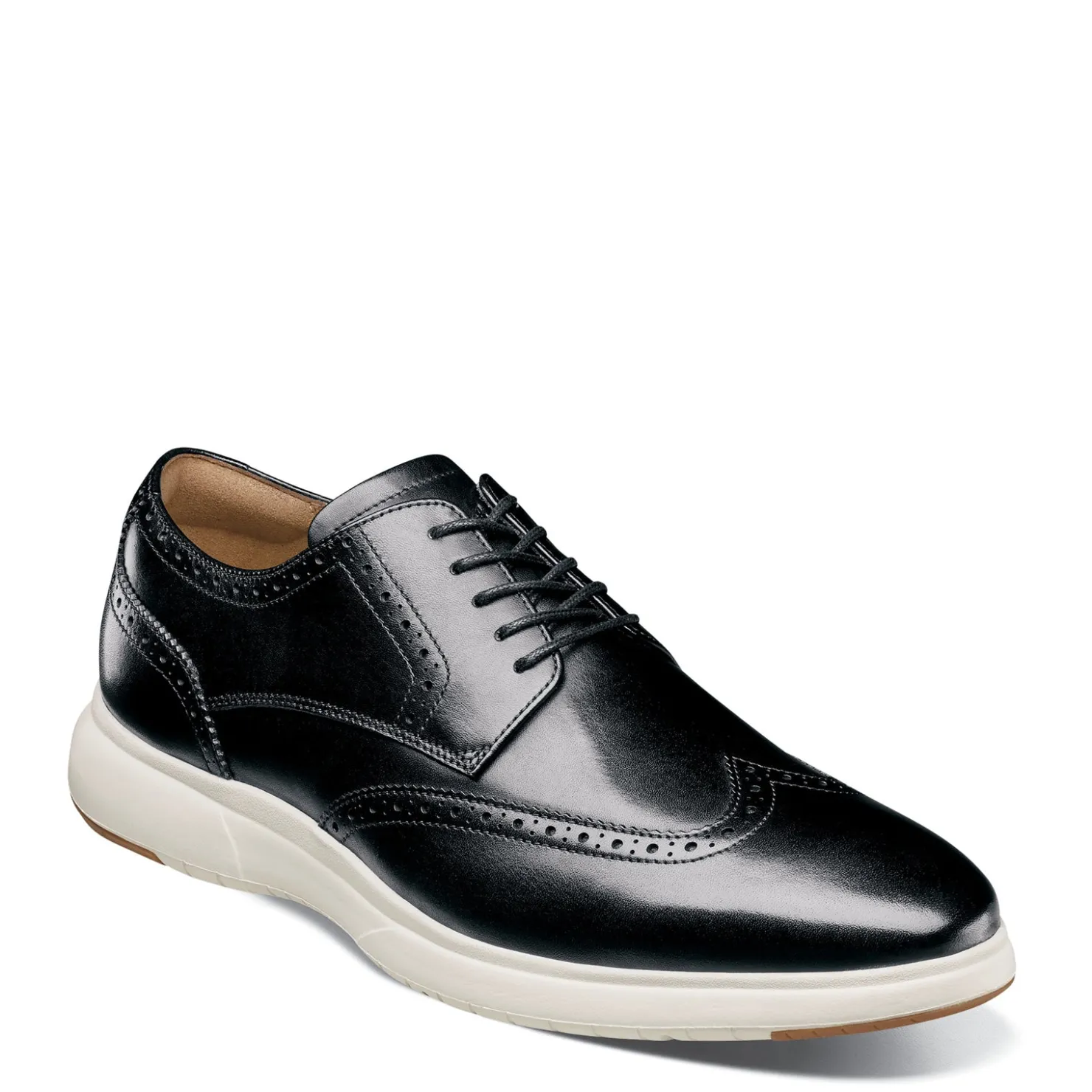 Oxfords*Florsheim Men's , Dash Wingtip Oxford Black