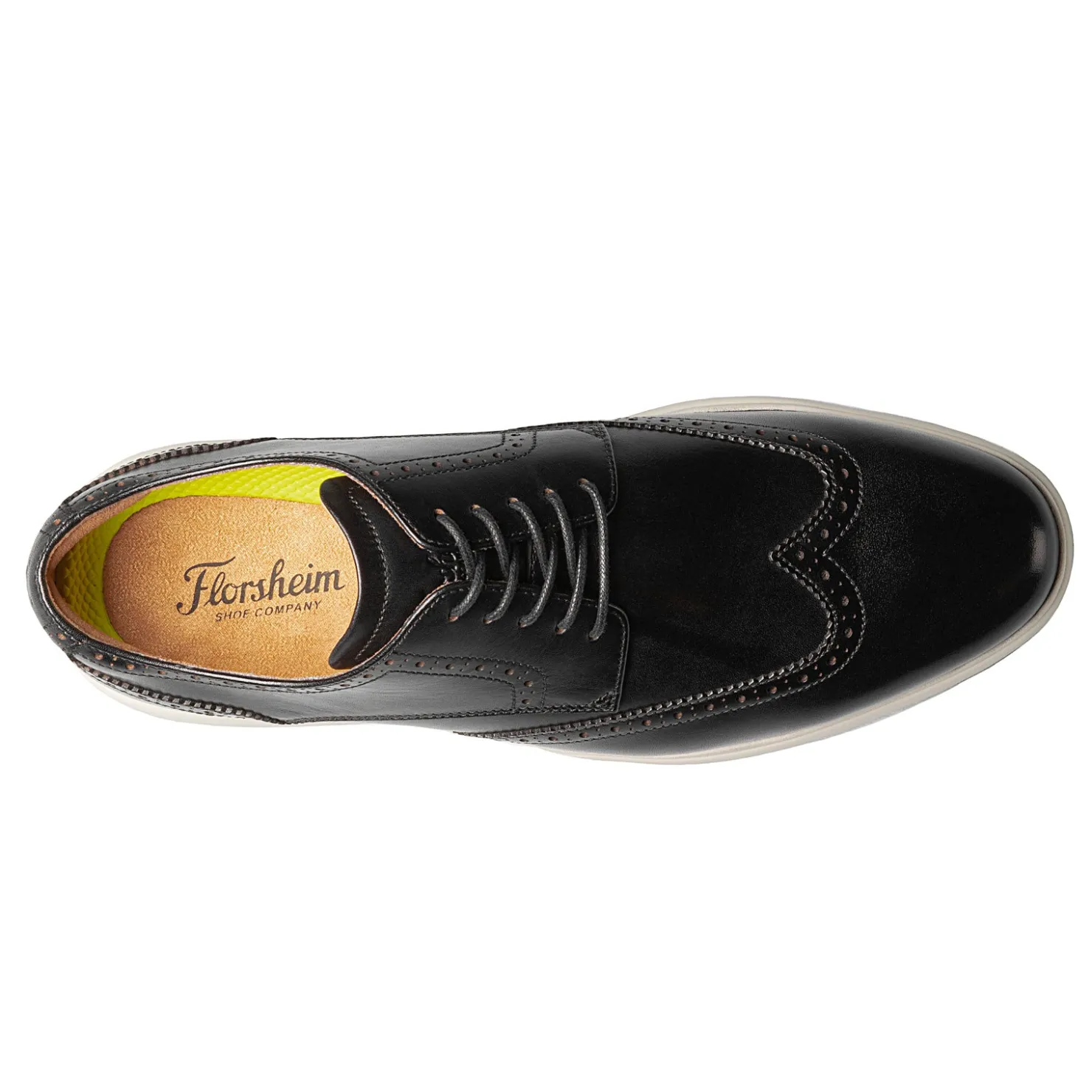 Oxfords*Florsheim Men's , Dash Wingtip Oxford Black
