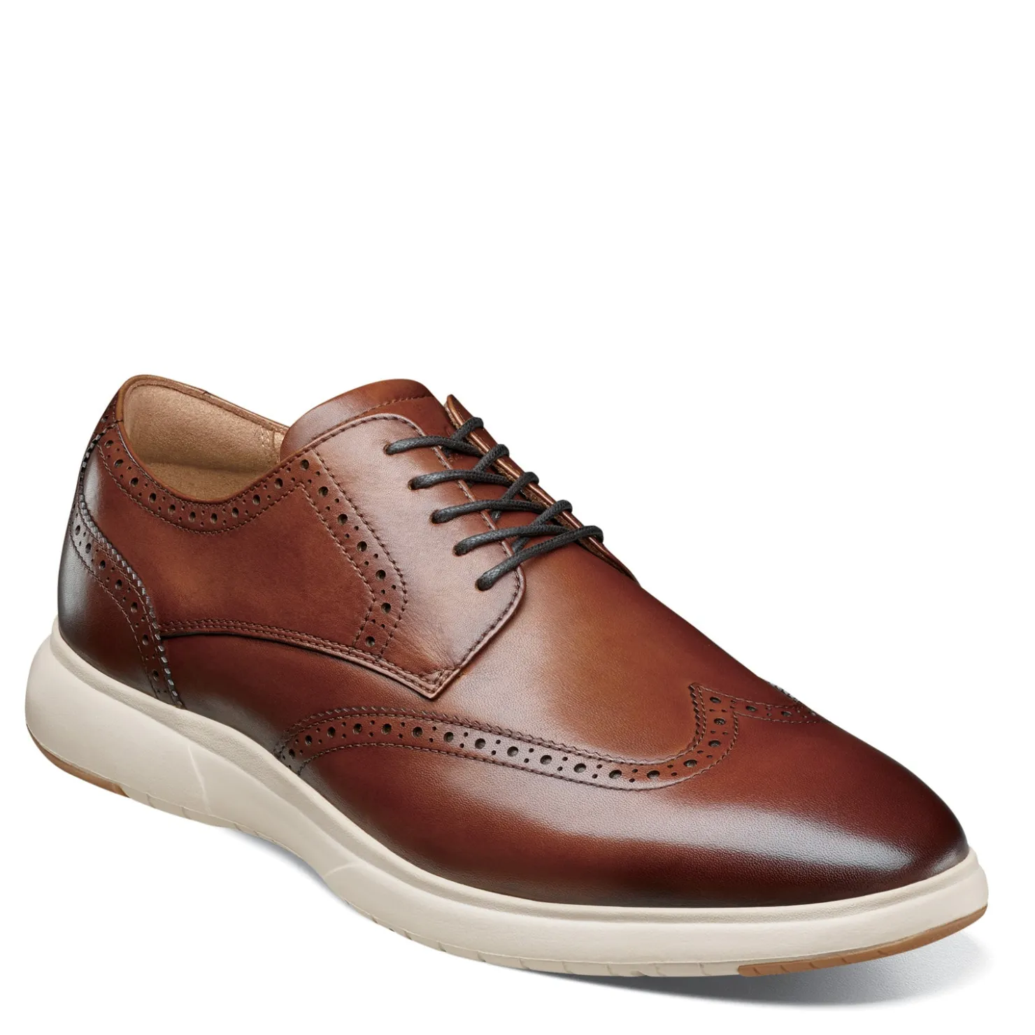 Dress*Florsheim Men's , Dash Wingtip Oxford Cognac