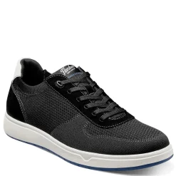 Walking*Florsheim Men's , Heist Knit Sneaker Black White