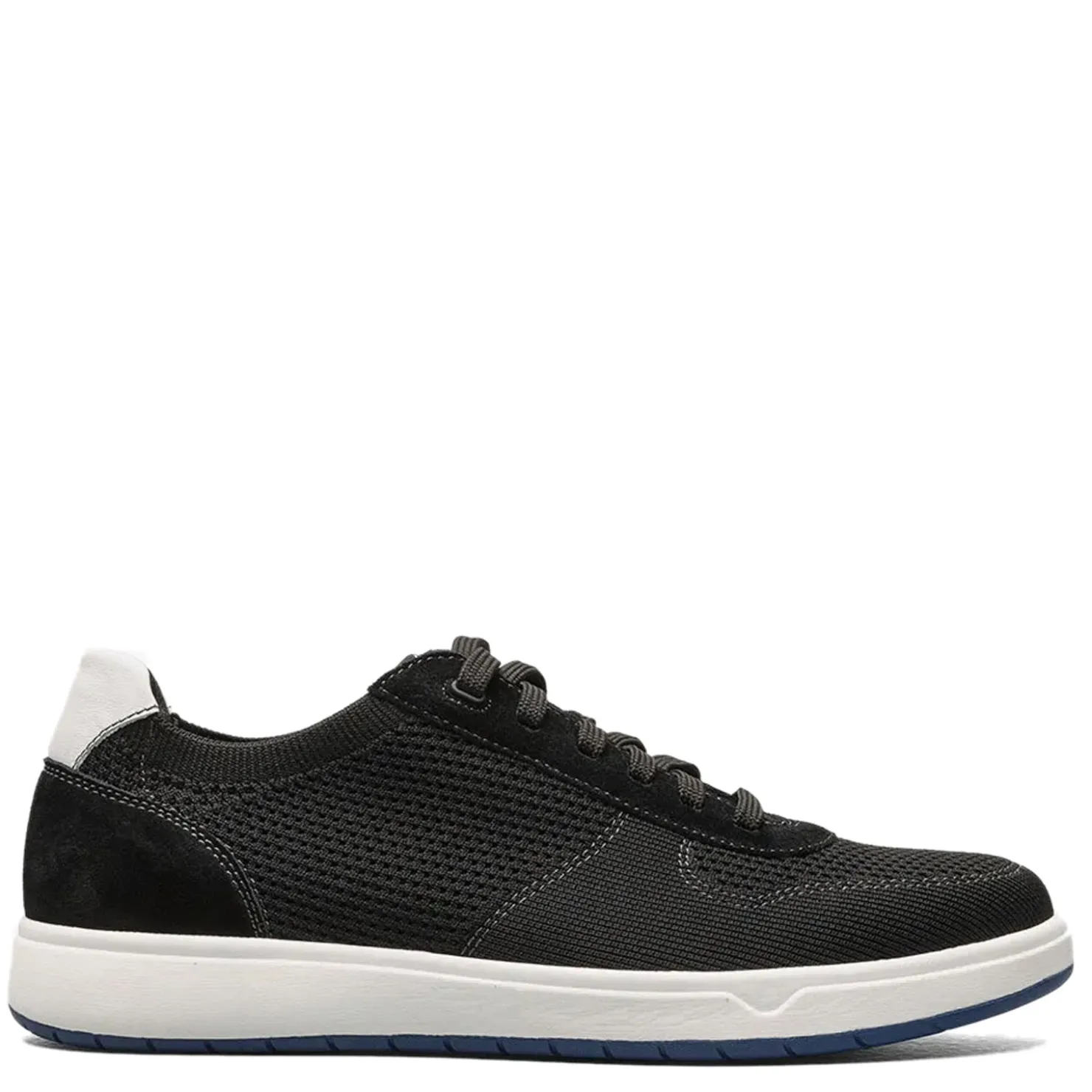 Walking*Florsheim Men's , Heist Knit Sneaker Black White
