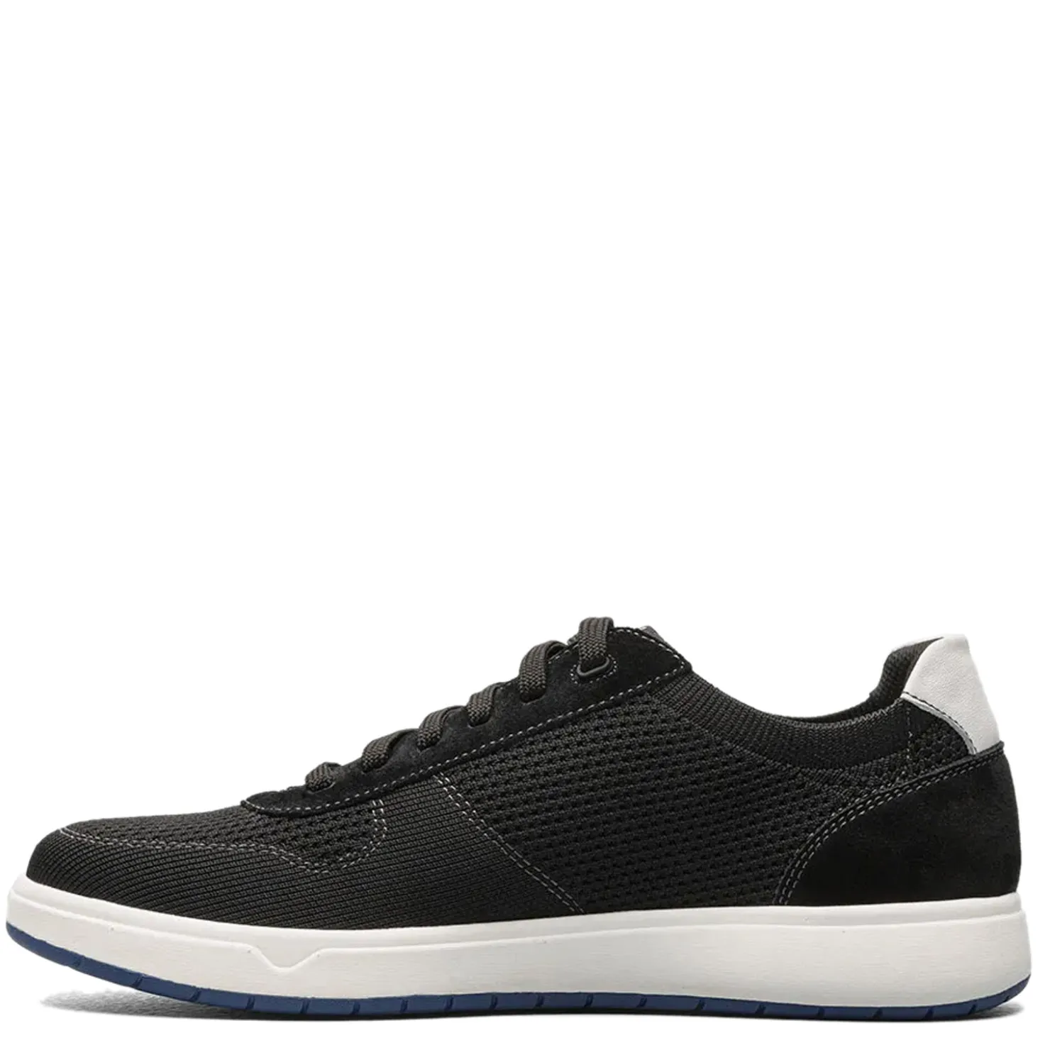 Walking*Florsheim Men's , Heist Knit Sneaker Black White