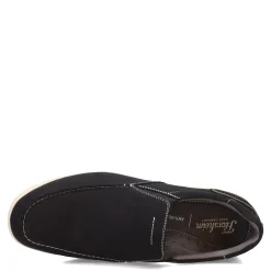 Loafers*Florsheim Men's , Lakeside Canvas Moc Slip On Black