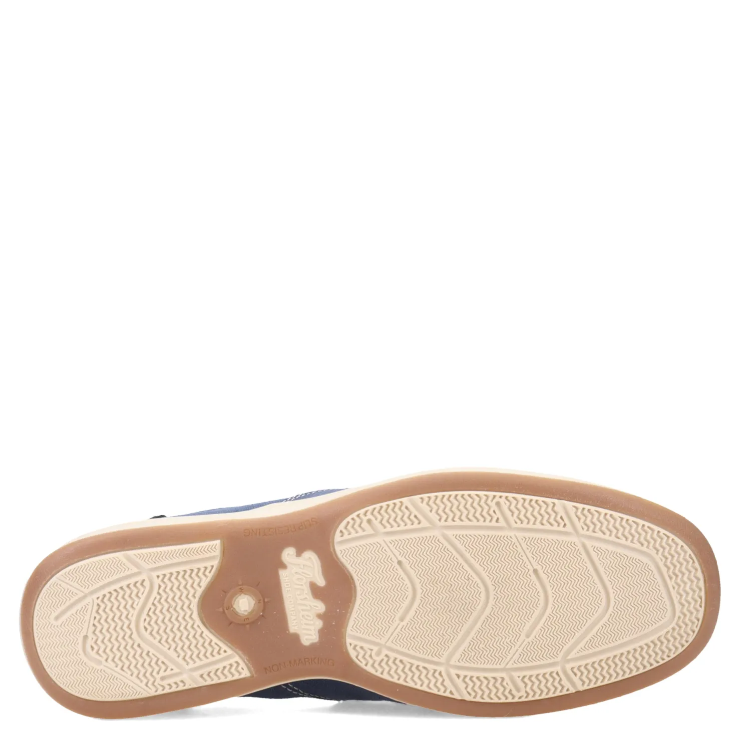 Loafers*Florsheim Men's , Lakeside Canvas Moc Slip On Navy