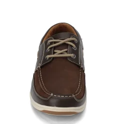 Boat Shoes*Florsheim Men's , Lakeside Oxford Boat Shoe Brown Nubuck