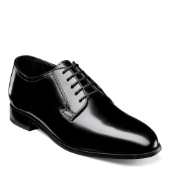 Dress*Florsheim Men's , Lexington Plain Toe Oxford Black Shiny