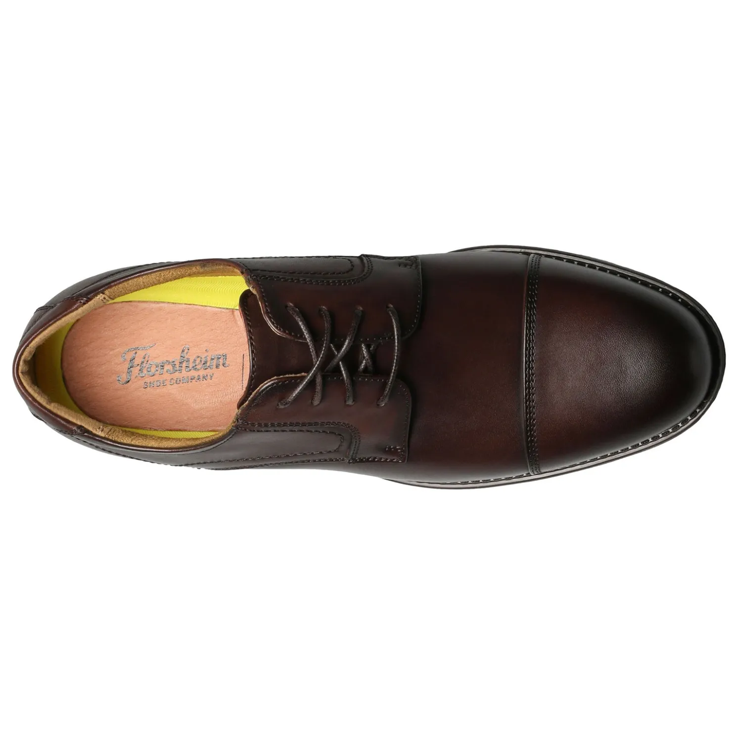 Dress*Florsheim Men's , Midtown Cap Toe Oxford Brown