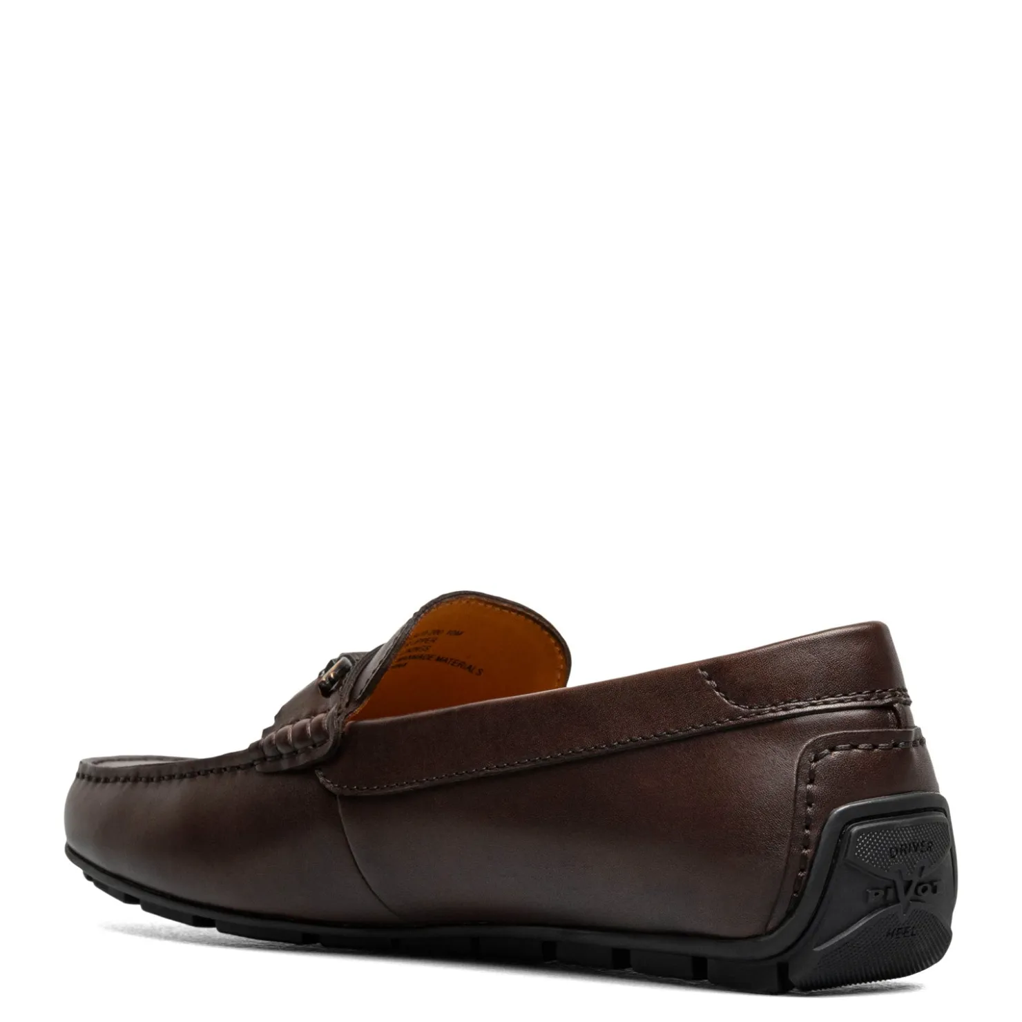 Loafers*Florsheim Men's , Motor Moc Toe Bit Driver Brown Smooth