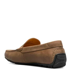 Dress*Florsheim Men's , Motor Moc Toe Venetian Driver Brown Crazy Horse