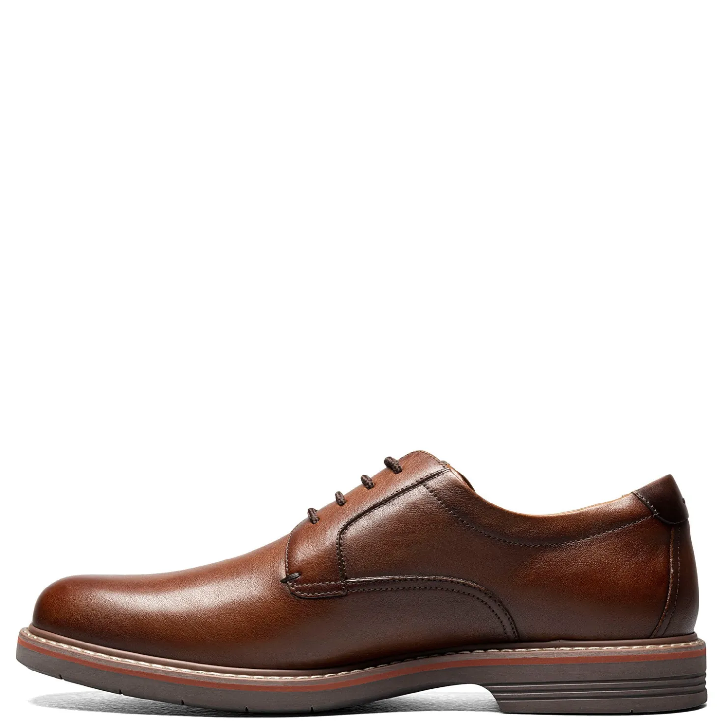 Dress*Florsheim Men's , Norwalk Plain Toe Oxford Cognac