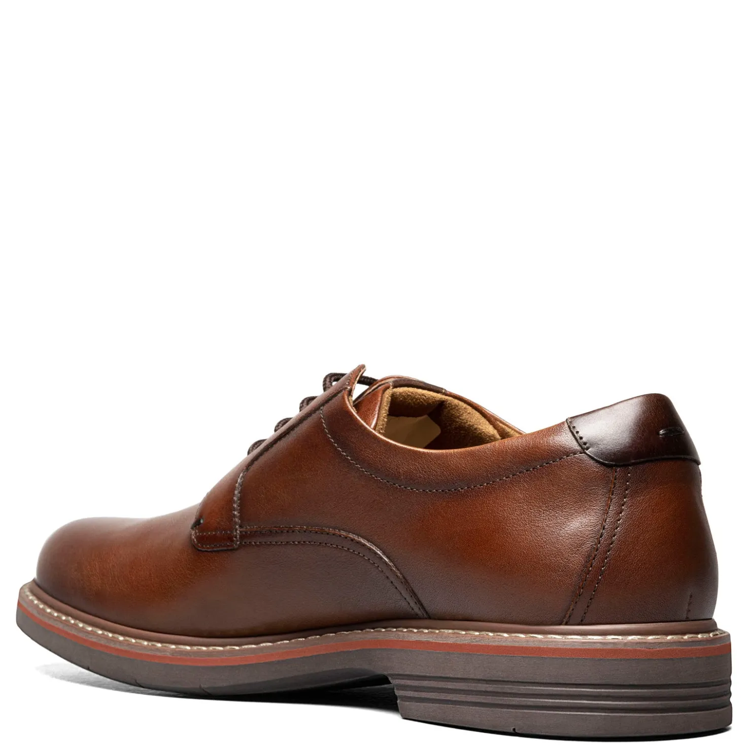 Dress*Florsheim Men's , Norwalk Plain Toe Oxford Cognac