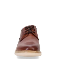 Dress*Florsheim Men's , Norwalk Plain Toe Oxford Cognac Multi