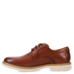 Dress*Florsheim Men's , Norwalk Plain Toe Oxford Cognac Multi