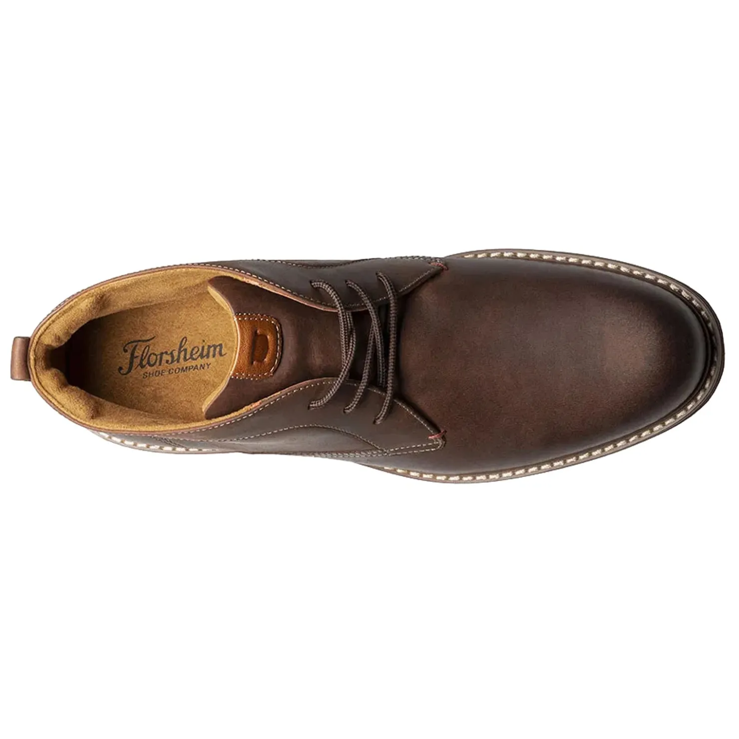 Boots*Florsheim Men's , Norwalk Plain Toe Chukka Boot Brown