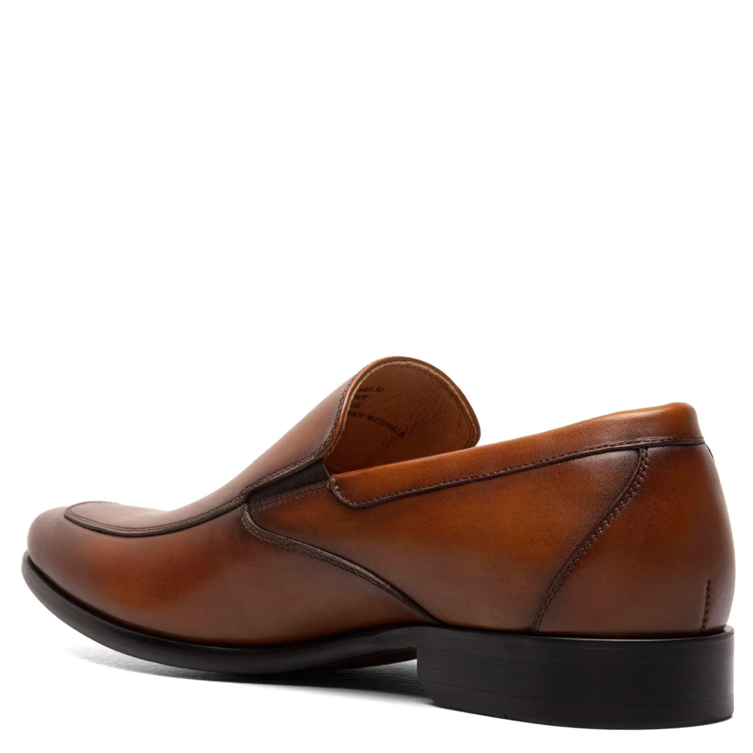 Slip-On Shoes*Florsheim Men's , Postino Moc Toe Venetian Slip-On Cognac Smooth