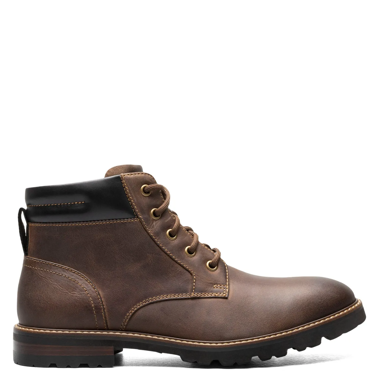 Boots*Florsheim Men's , Renegade Plain Toe Chukka Brown Crazyhorse