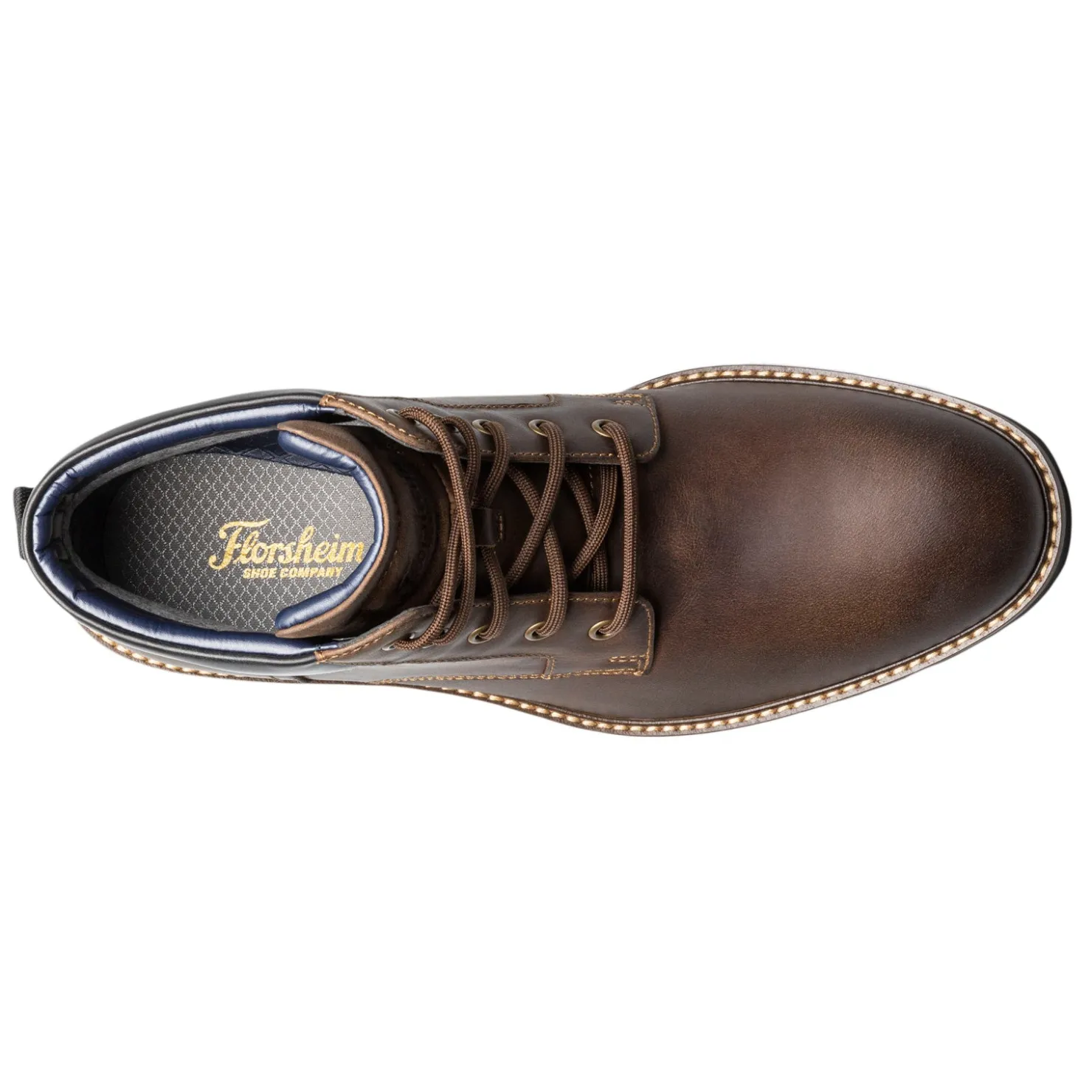 Boots*Florsheim Men's , Renegade Plain Toe Chukka Brown Crazyhorse