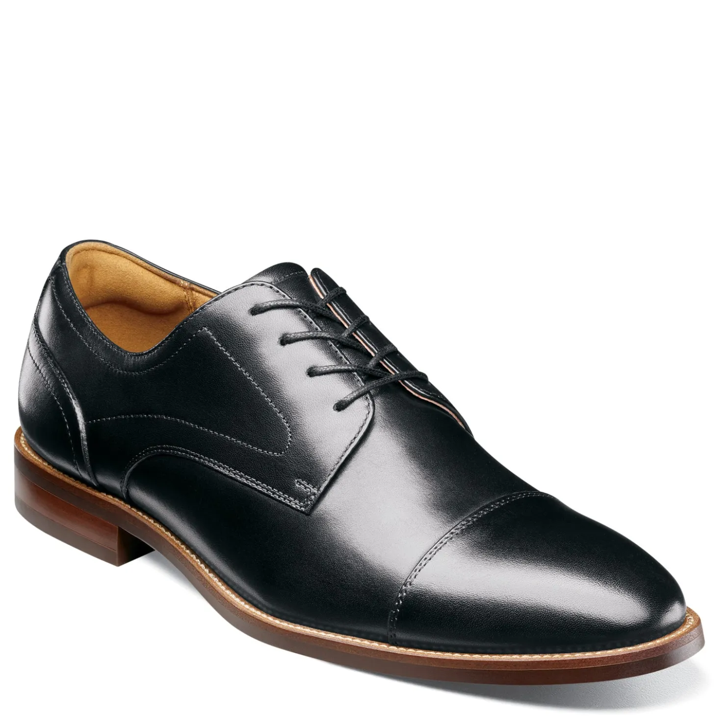 Dress*Florsheim Men's , Rucci Cap Toe Oxford Black
