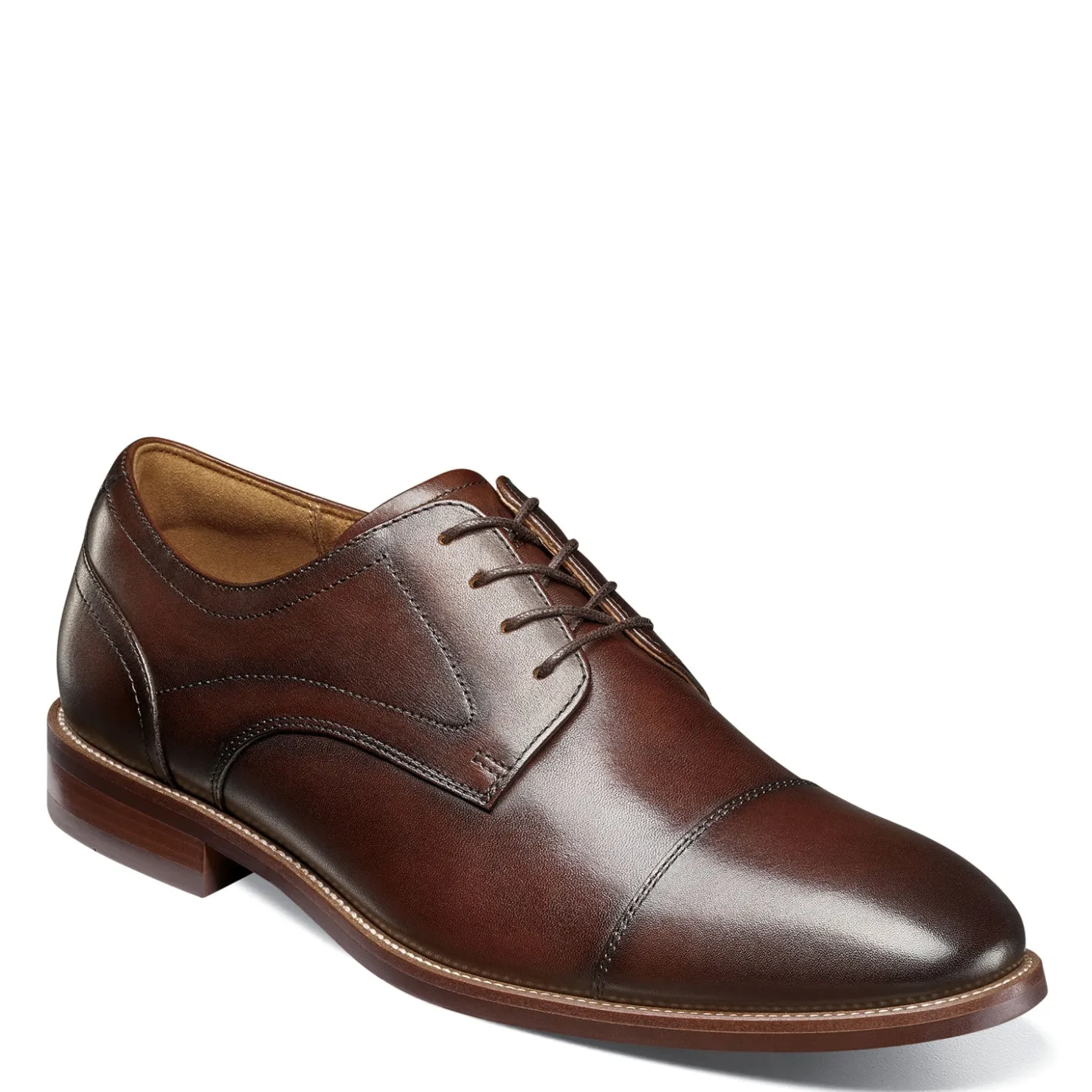 Dress*Florsheim Men's , Rucci Cap Toe Oxford Brown