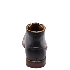 Dress*Florsheim Men's , Rucci Plain Toe Chukka Boot Black Smooth