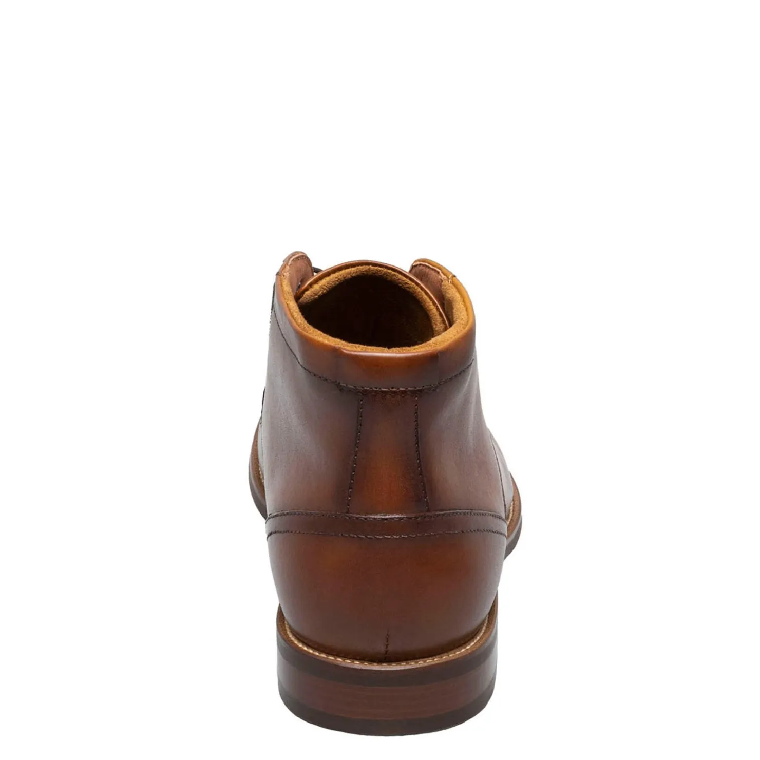 Boots*Florsheim Men's , Rucci Plain Toe Chukka Boot Cognac Smooth