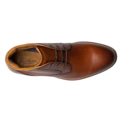 Boots*Florsheim Men's , Rucci Plain Toe Chukka Boot Cognac Smooth