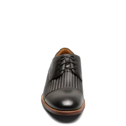 Dress*Florsheim Men's , Rucci Weave Cap Toe Oxford Black